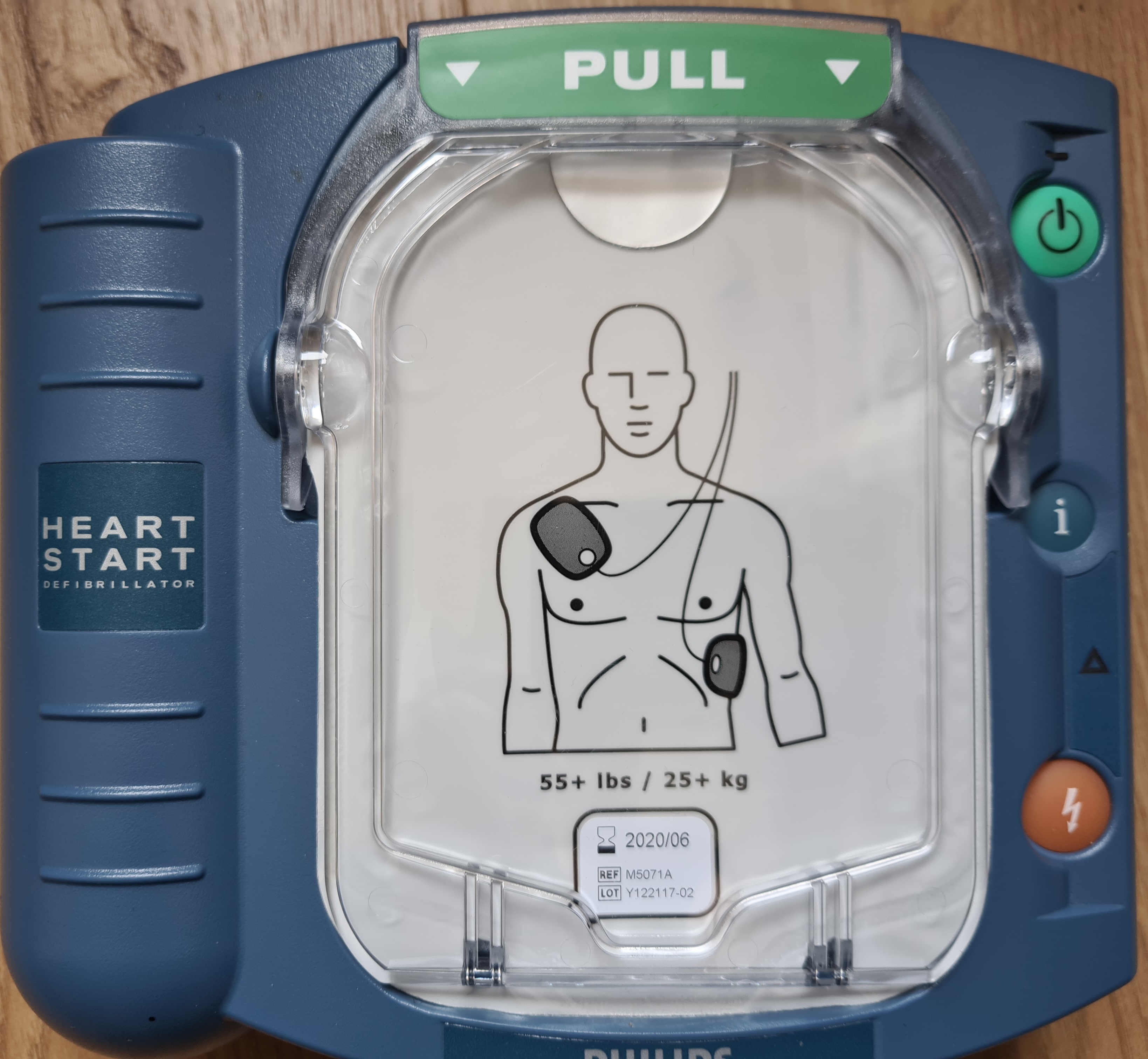 Wartungsvertag für Philips Defibrilatoren HS1 und FRX